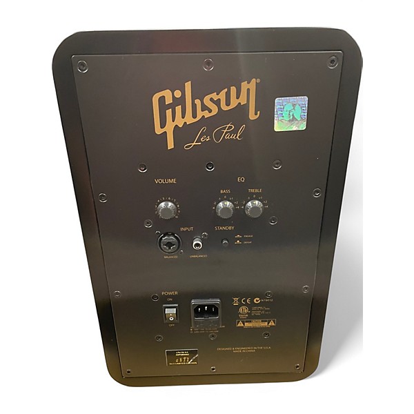 Used Gibson LP6TB REFERENCE MONITORS TOBACCO BURST Powered Monitor