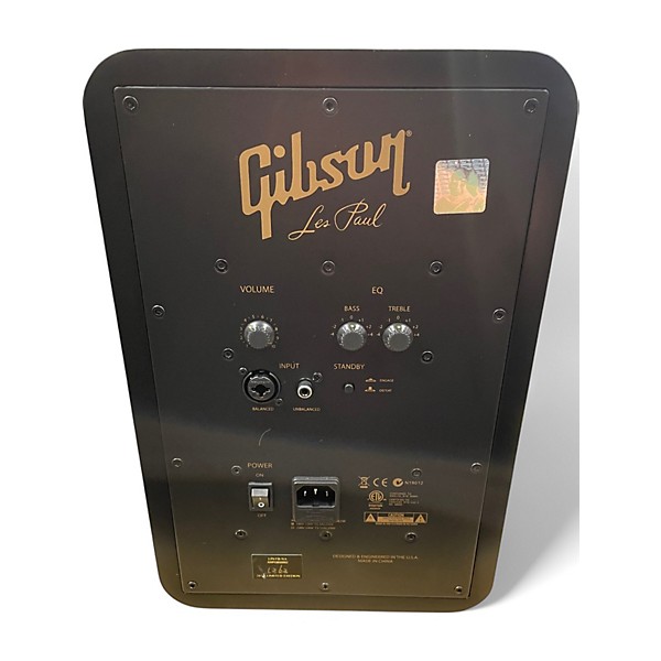 Used Gibson LP6TB REFERENCE MONITORS TOBACCO BURST Powered Monitor