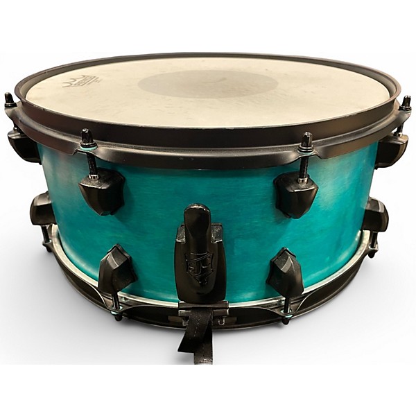 Used SJC Drums 14in PATHFINDER TEAL Drum