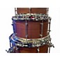 Used Risen Drum Co. 4 Piece 4 Piece Custom Mahogany Shell Pack Mahogany Drum Kit