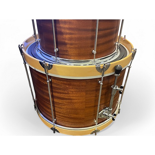 Used Risen Drum Co. 4 Piece 4 Piece Custom Mahogany Shell Pack Mahogany Drum Kit
