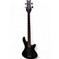 Used Schecter Guitar Research stiletto studio 4 see thru black satin Electric Bass Guitar thumbnail
