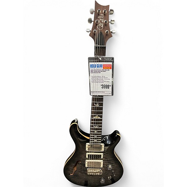 Used PRS special semi hollow GRAY BLACK Hollow Body Electric Guitar