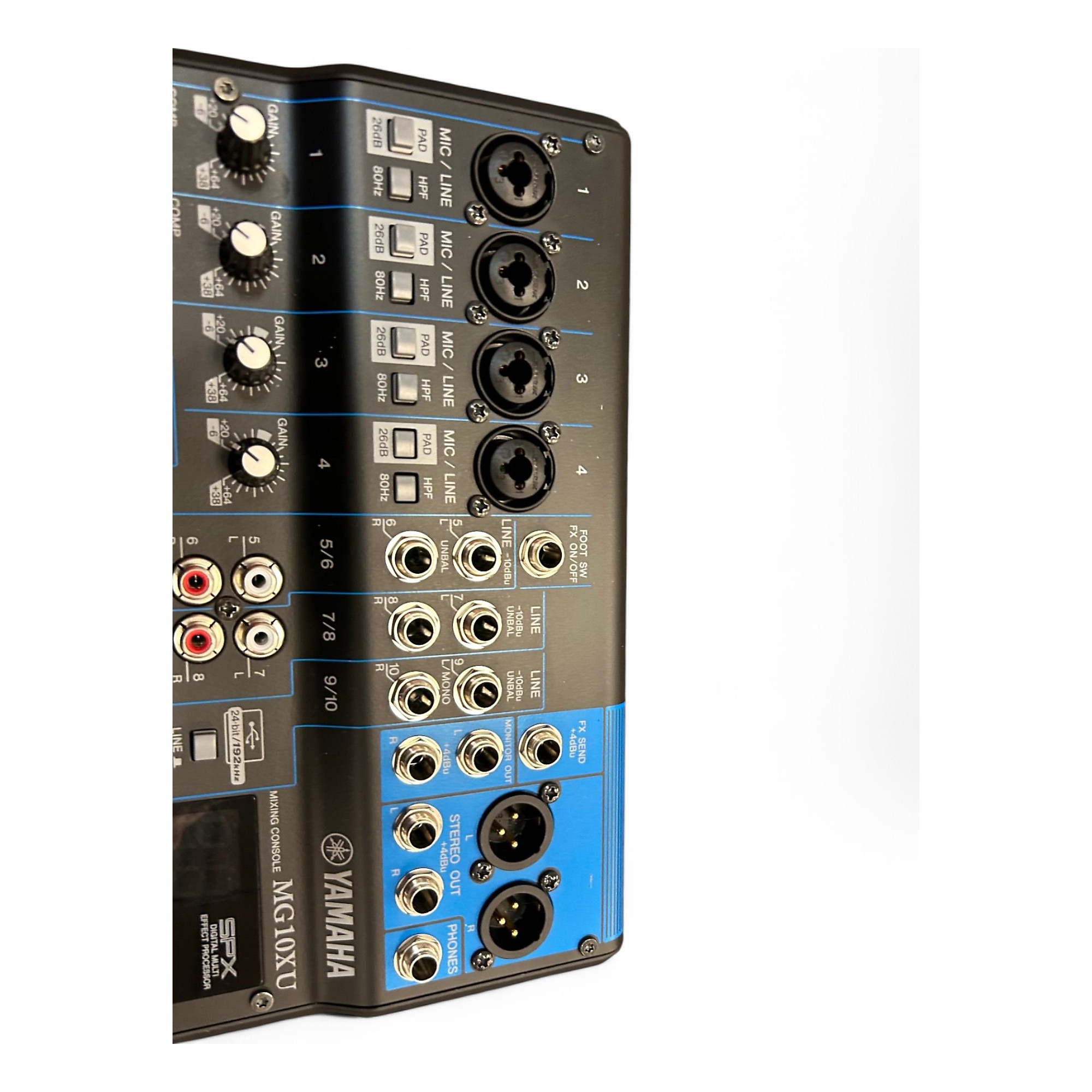 Used Yamaha Used Yamaha MG10XU 10 Channel Mixer with Effects Used Yamaha Used Yamaha MG10XU 10 Channel Mixer with Effects