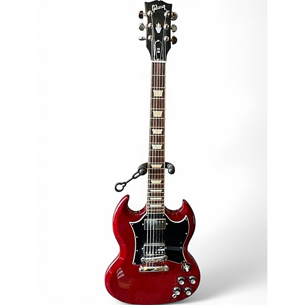 Used 2021 Gibson SG Standard Cherry Solid Body Electric Guitar