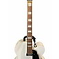 Used D'Angelico EXL-1 White Hollow Body Electric Guitar
