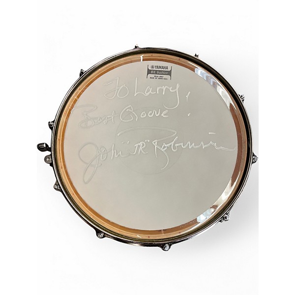 Used Yamaha 5.5X14 John JR Robinson Custom Snare Antique Marine Pearl Drum