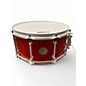 Used Click 6.5X14 Maple Snare Red Sparkle Drum thumbnail