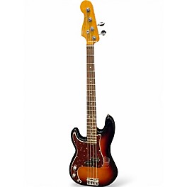 Used 2022 Fender AMERICAN PROFESSIONAL 2  Sunburst Electric Bass Guitar