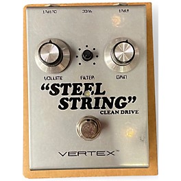 Used Vertex Steel String Clean Drive Effect Pedal