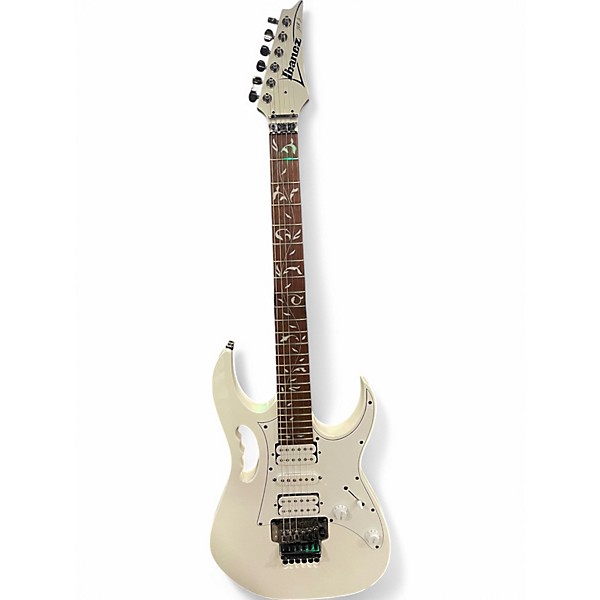 Used Ibanez JEMJR WHITE Solid Body Electric Guitar