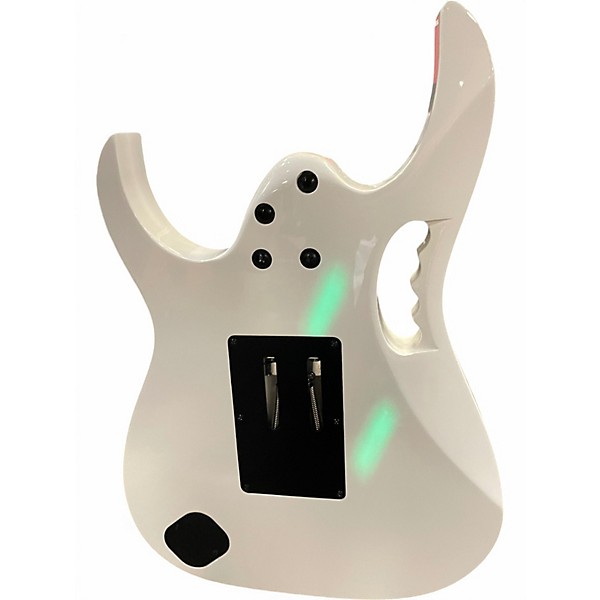 Used Ibanez JEMJR WHITE Solid Body Electric Guitar