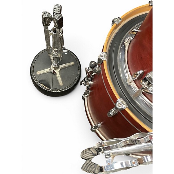 Used Gretsch Drums 5 Piece Marquee Satin Cherry Red Drum Kit