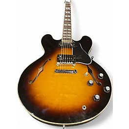 Used Gibson ES345 2 Color Sunburst Hollow Body Electric Guitar
