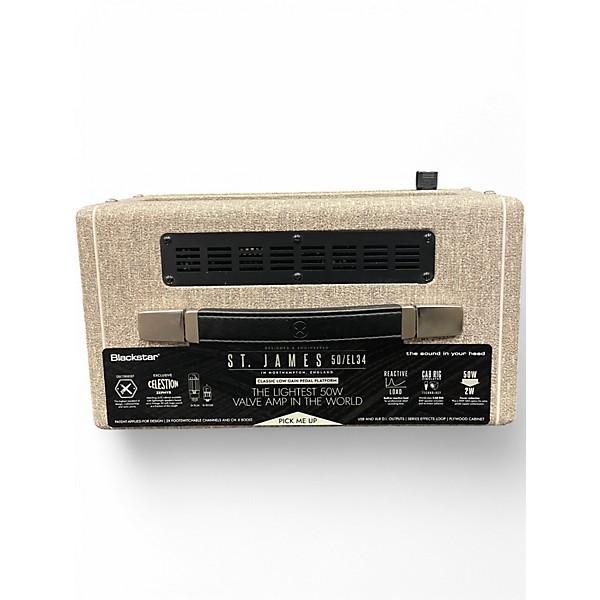 Used Blackstar 50 EL34H Tube Guitar Amp Head