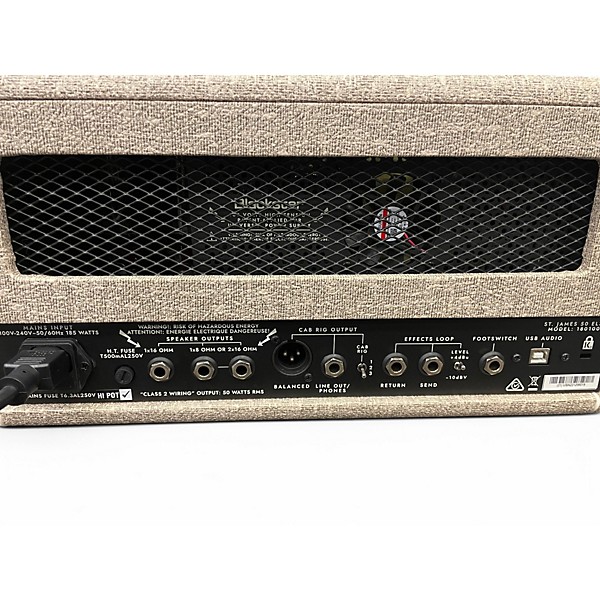 Used Blackstar 50 EL34H Tube Guitar Amp Head