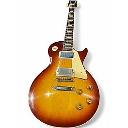 Used Gibson CUSTOM 1958 Les Paul Reissue Iced Tea burst Solid Body Electric Guitar