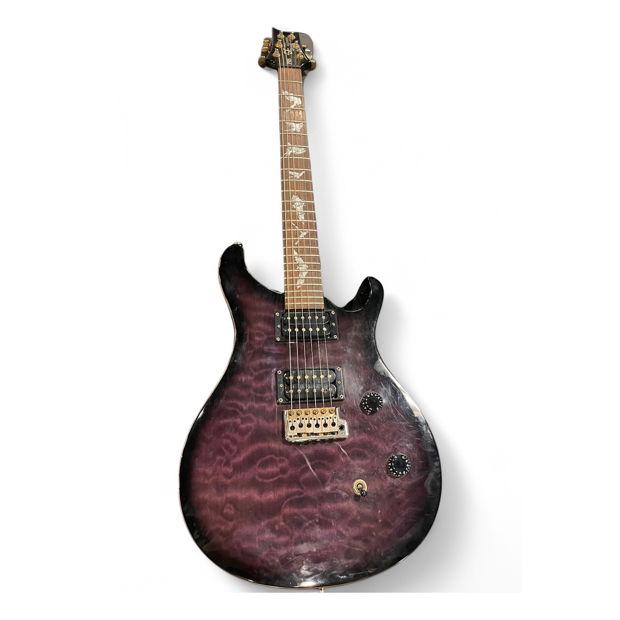 Used 2009 PRS Paul Allender Signature SE Purple Solid Body