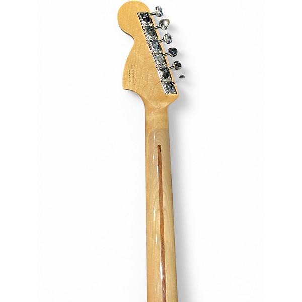 Used Fender Deluxe Stratocaster Pearl White Solid Body Electric Guitar