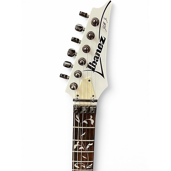 Used Ibanez JEMJR WHITE Solid Body Electric Guitar