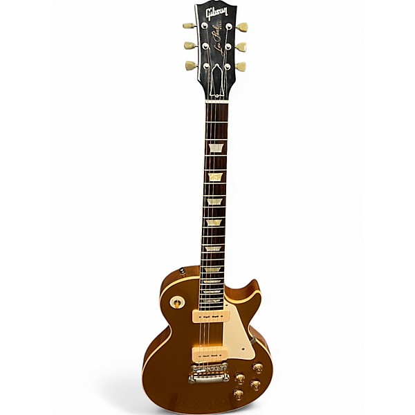 Used 2005 Gibson LPR6 1956 Les Paul Reissue Gold Top Solid Body Electric Guitar
