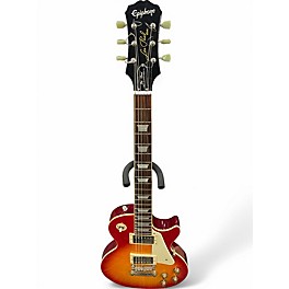 Used Epiphone 50th Anniversary 1960 Les Paul V1 Cherry Sunburst Solid Body Electric Guitar