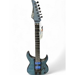 Used Schecter Guitar Research Banshee GT FR Blue Solid Body Electric Guitar