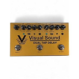 Used Visual Sound V3DTD Dual Tap Delay Effect Pedal