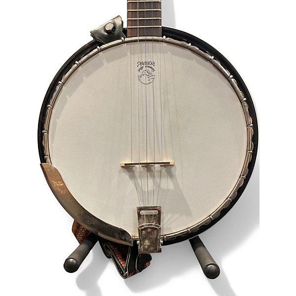 Used Deering Deluxe 5-String Walnut Banjo