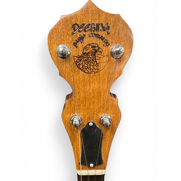 Used Deering Deluxe 5-String Walnut Banjo
