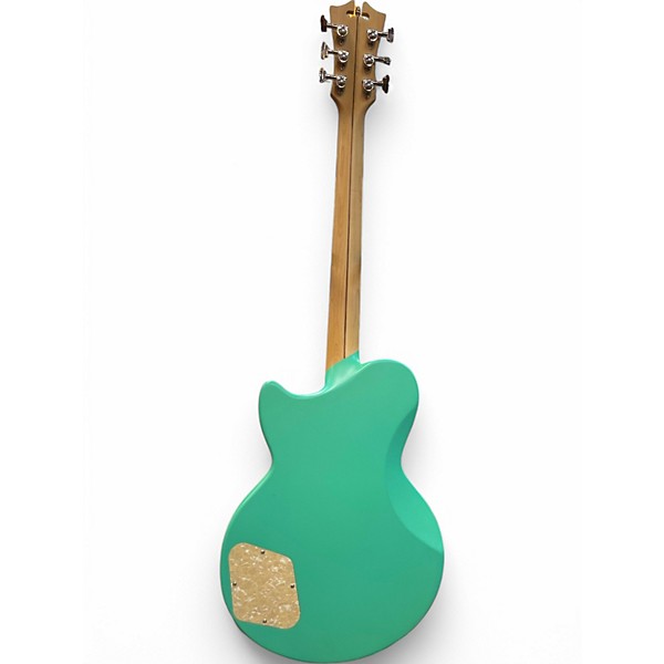 Used D'Angelico Deluxe Atlantic Surf Green Solid Body Electric Guitar