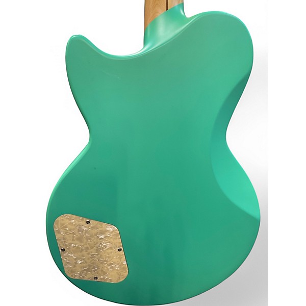 Used D'Angelico Deluxe Atlantic Surf Green Solid Body Electric Guitar