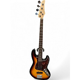 Used Nashville Guitar Works NGW220SB 3 Tone Sunburst Electric Bass Guitar