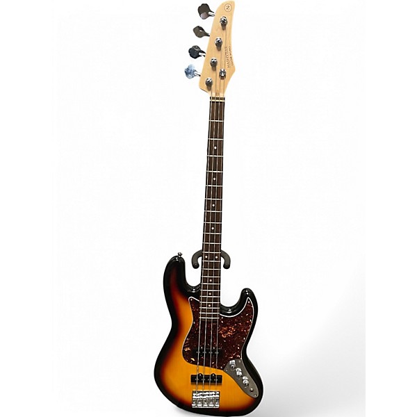 Used Nashville Guitar Works NGW220SB 3 Tone Sunburst Electric Bass Guitar