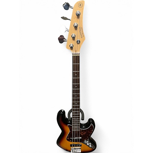 Used Nashville Guitar Works NGW220SB 3 Tone Sunburst Electric Bass Guitar