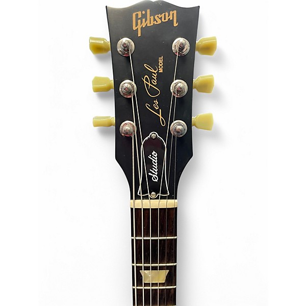 Used 2014 Gibson LES PAUL STUDIO 120TH ANNIVERSARY MATTE BLACK Solid Body Electric Guitar