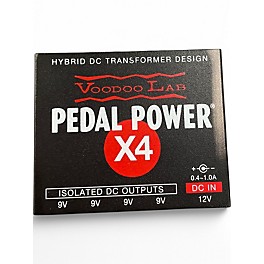 Used Voodoo Lab PEDAL POWER X4 Power Supply