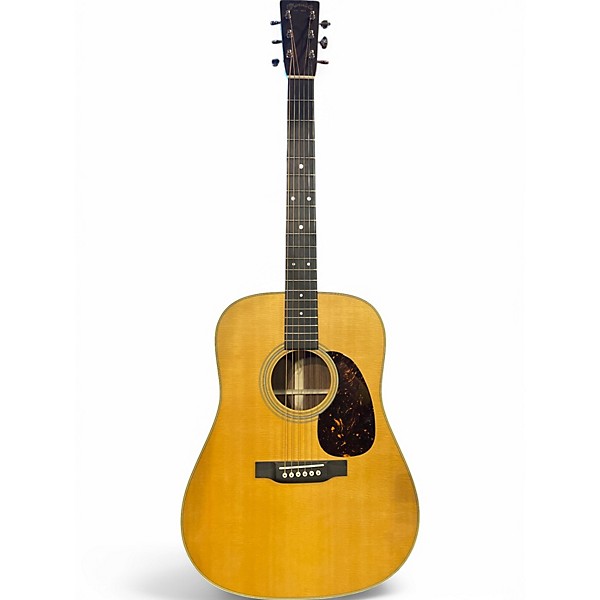 Used 2024 Martin D28 Natural Acoustic Guitar