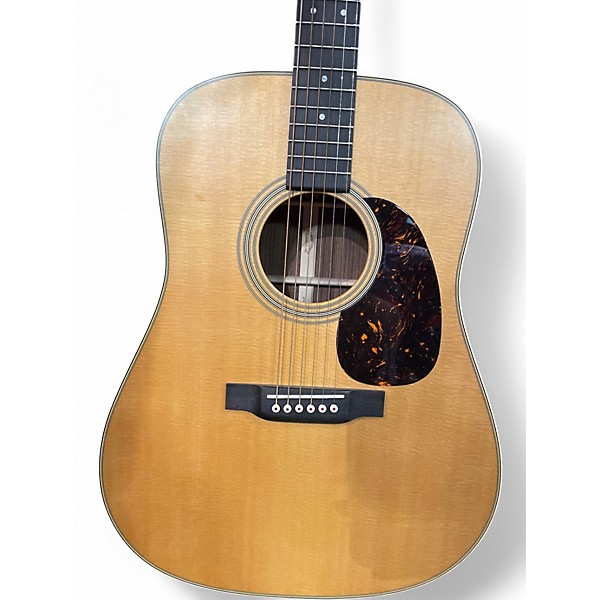Used 2024 Martin D28 Natural Acoustic Guitar