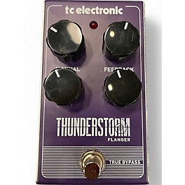 Used TC Electronic Thunderstorm Flanger Effect Pedal