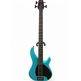 Used Klos APOLLO PRO Blue Electric Bass Guitar