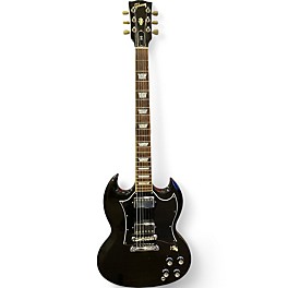 Used Gibson SG Standard Ebony Solid Body Electric Guitar