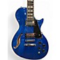 Used ESP LTD PS1000 Sparkle Blue Hollow Body Electric Guitar