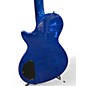 Used ESP LTD PS1000 Sparkle Blue Hollow Body Electric Guitar