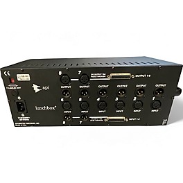 Used API 500-6B-HC 6-Slot High-Current Lunchbox Rack Equipment