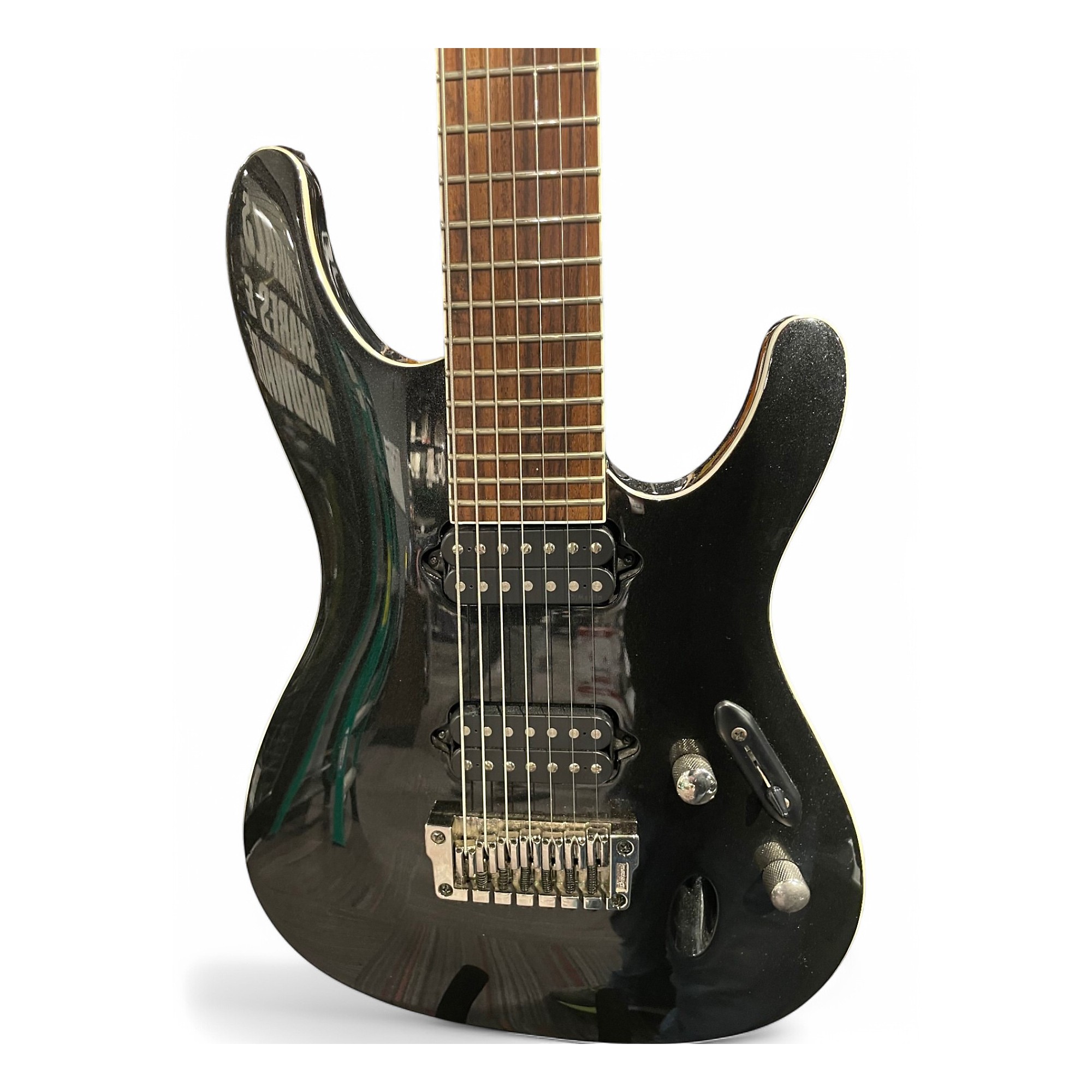 ibanez - SIR27FD (iron label 7弦) Used Ibanez SIR27FD Iron Label 7 String Black Solid Body