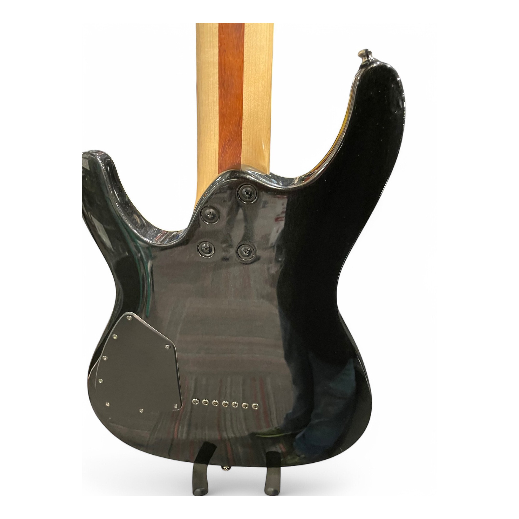 ibanez - SIR27FD (iron label 7弦) Used Ibanez SIR27FD Iron Label 7 String Black Solid Body