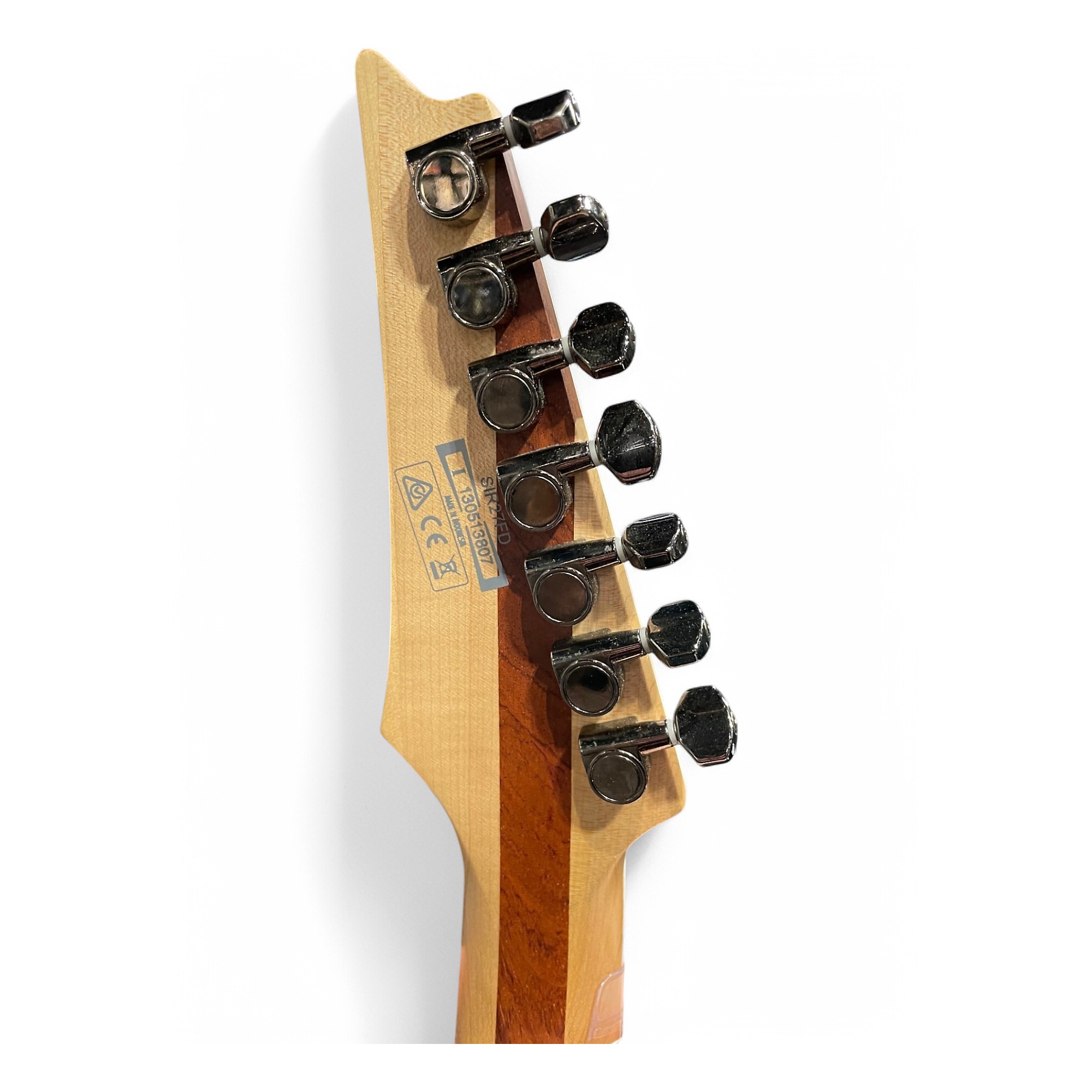 ibanez - SIR27FD (iron label 7弦) Used Ibanez SIR27FD Iron Label 7 String Black Solid Body
