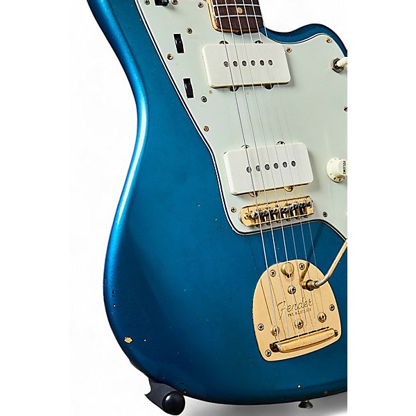 Vintage 1962 Fender Jazzmaster Lake Placid Blue Solid Body Electric Guitar