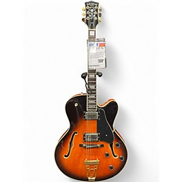 Used Carlo Robelli NEW YORK 2 Color Sunburst Hollow Body Electric Guitar